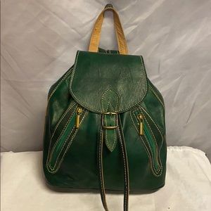 Moroccan Leather Backpack